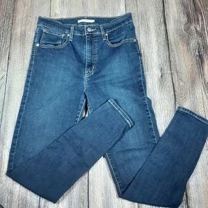Levi's mile high super skinny jeans size 30